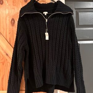 Aerie quarter zip sweater new with tag
